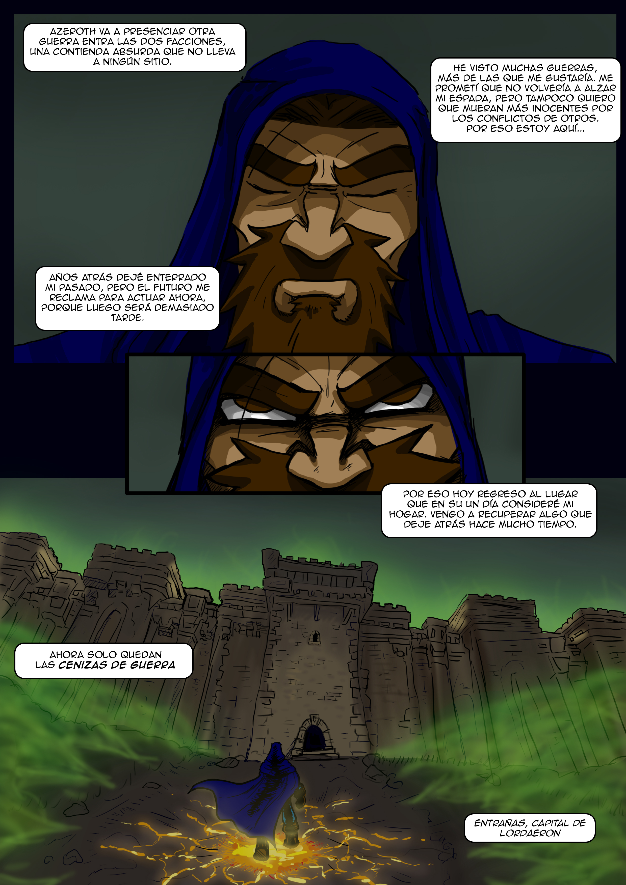 Cenizas de Guerra #1 | Cómic de World of Warcraft Cenizas de Guerra #1 | Cómic de World of Warcraft